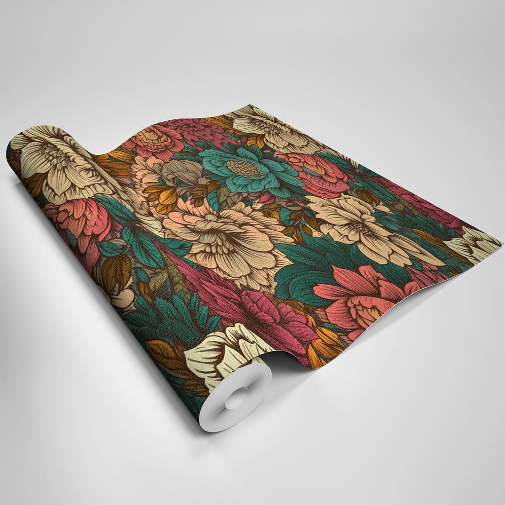 Самоклеящиеся текстурированные обои для украшения стен в гостиной и спальне, водонепроницаемые и износостойкие настенные наклейки для растений