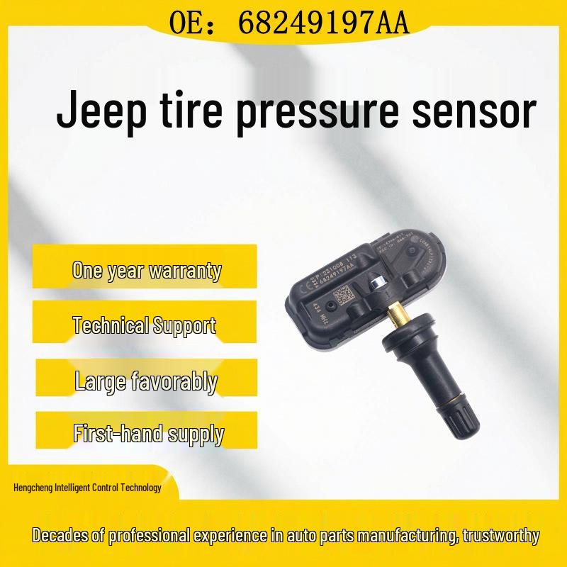 Датчик давления в шинах TPMS для Jeep Ram с номером детали OE 68249197AA - Гарантия один год и техническая поддержка