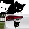 Cat Peeking Sticker On The Car Vinyl Decal Waterproof Decoration Car Stickers