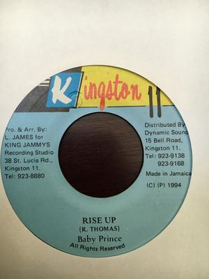 7-дюймовая пластинка BABY PRINCE - Rise Up NONE Kingston 11 1994 Ямайка Регги, Ска и Даб Б/У