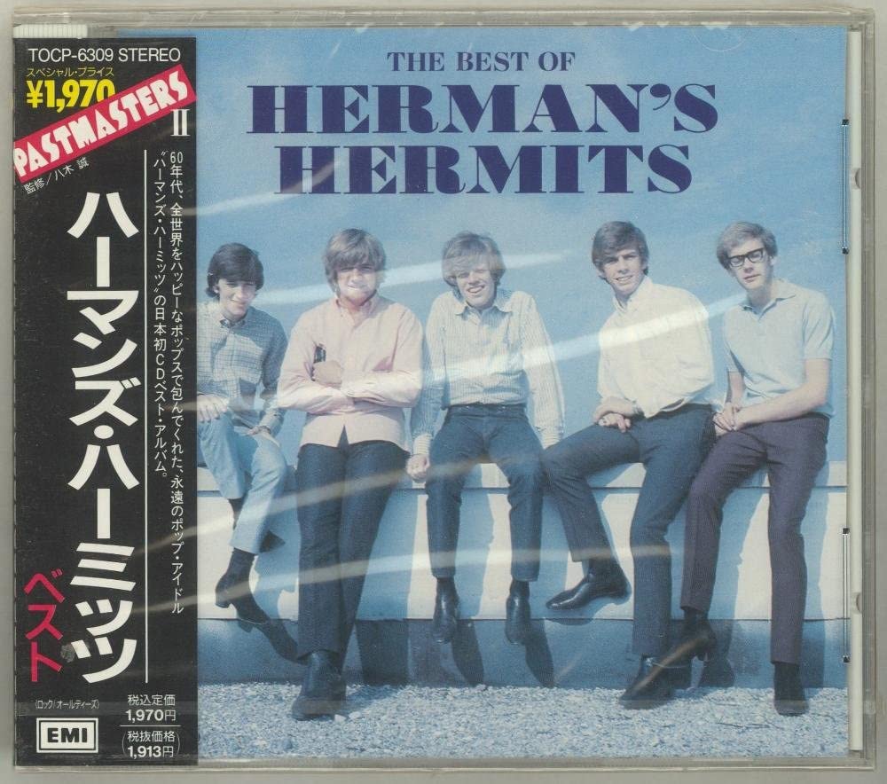 CD HERMANS HERMITS ЛУЧШЕЕ TOCP6309 EMI 1990 Япония Рок Б/у