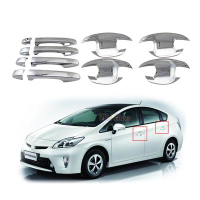 Для Toyota Prius Prius30 30 2010 2011 2012 2013 2015 ABS Хром Автомобильные Аксессуары Хромированные Накладки на Ручки Дверей Чаши Ручек Стиль Наклейки
