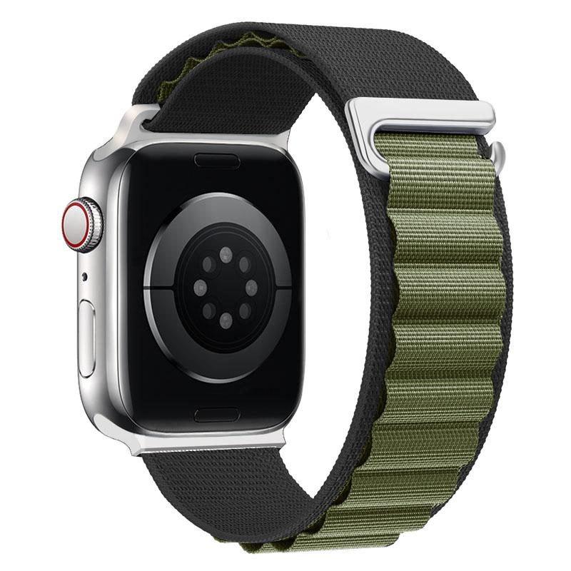 Альпийская петля Ремешок Для apple watch Ultra 2 ремешок 49мм 44мм 40мм 45мм 41мм 46мм 45 мм браслет correa iWatch series 9 8 7 6 3 se 10