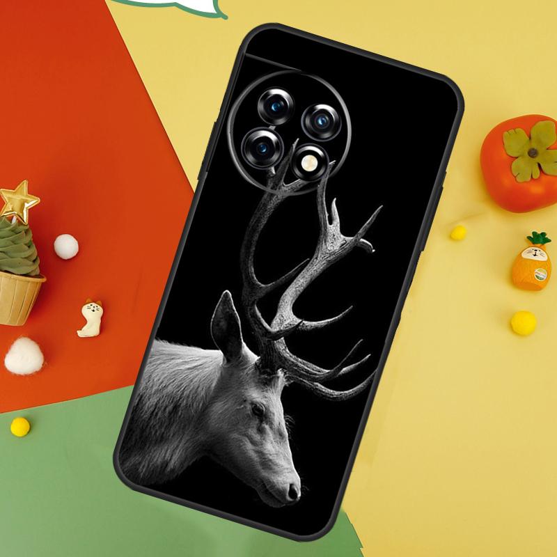 Задняя крышка с оленем для OnePlus 15 13R 13 13T 12 12R 11 10 10T 8T Nord CE 5 2 3 4 Lite N20 N30