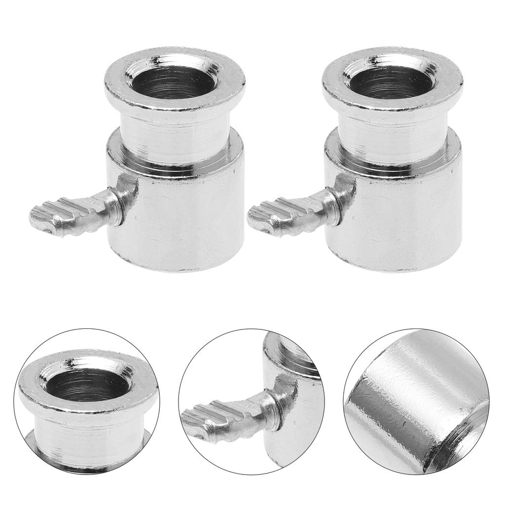 2 Pcs Barbecue Limit Set Outdoor Accessories Grill Sleeves Stop Collar Oven Premium Rotatable Iron Rotary