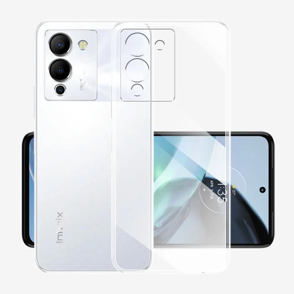 Для Infinix Note 12 5G Чехол Прозрачный Силиконовый Мягкий Чехол Для Infinix Note 12 Pro 5G Funda Для Infinix Note 12 5G Прозрачный Coque