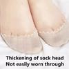 10 пар женских хлопковых носков с противоскользящей подошвой, впитывающих пот, эластичных