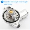 Upgrade Aluminium Thermostat Housing Compatible With Dodge Jeep 3.6 3.6L - 2011-2015 Durango & Grand Cherokee, 2012-2017 Wrangler JK JKU, 2018