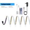 DC 12V 24V RGB COB LED Strip Narrow Version 5MM 576LEDs/M High Bright Dotless Home Decor Led Tape Diode Flexible Ribbon Rope