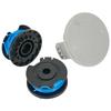 Сменная катушка с леской None для триммера KARCHER LTR RY124 2.444-016.0 Катушка и колпачок катушки с леской для триммера
