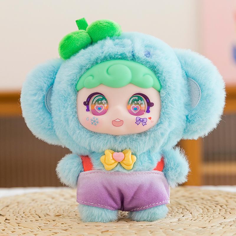 MM ириска красочные фрукты плюшевая серия сюрприз трендовая игра подарок милый детский кулон кукла