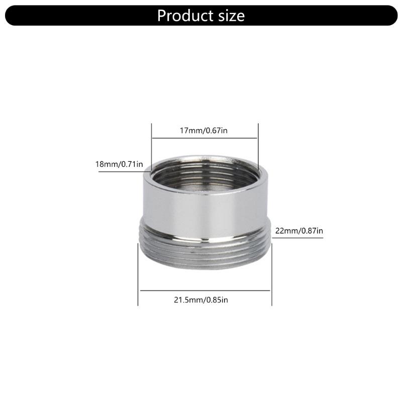 Pack of 20 Male Female Sink Water Tap Adapters Threaded Connectors for Kitchen Sink Aerators and Garden Hoses Connection