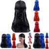 Unisex Soft Imitated Silk Bandana Doo Durag Headwear With Adjustable Fit For Men And Women