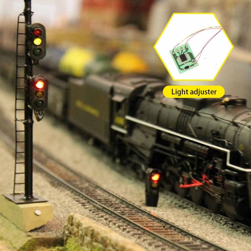 5-6V Miniature Electric Circuit Board For Connect Train Traffic Signal Light Control Accessories