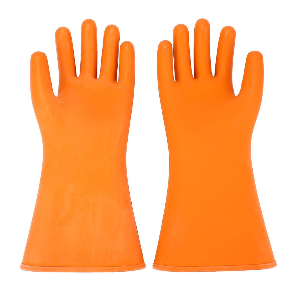 1 пара перчаток с высоким напряжением, резиновые, устойчивые к порезам, водонепроницаемые, 20000 В, 12 кВ, электрик