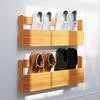 VidaXL Wall-Mounted Shoe Racks 2 Pcs, Hanging Shoe Rack, Storage Furniture for Entrance Living Room Hallway 844489