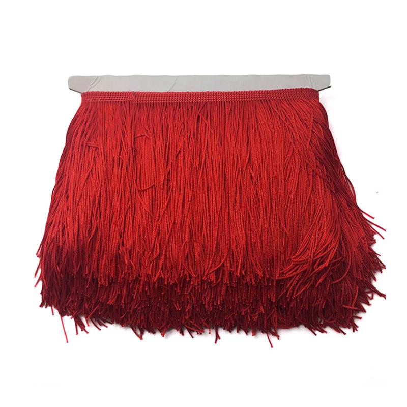 10 ярдов 9 см латинская бахрома кисточка цепочка кисточка бахрома отделка макраме самба танцевальный костюм платье занавеска своими руками кружевная окантовка