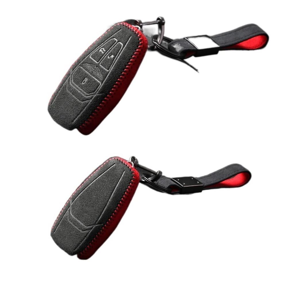 Key Case Compatible with Aston Martin DB11 Vantage DBX Customized High End Alcantar Suede