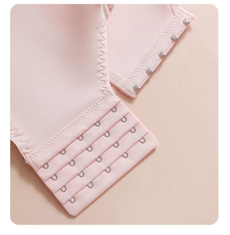 Large Size Women Lingerie Full Cup Minimizer Thin Bra Wireless Brassiere Sexy Lace Underwear Gathered Push Up Bralette