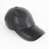 Men Real Sheepskin Leather Caps Male Casual Real Natural Sheep Skin Leather Baseball Hats New Fashion Fall Winter Leather Hat