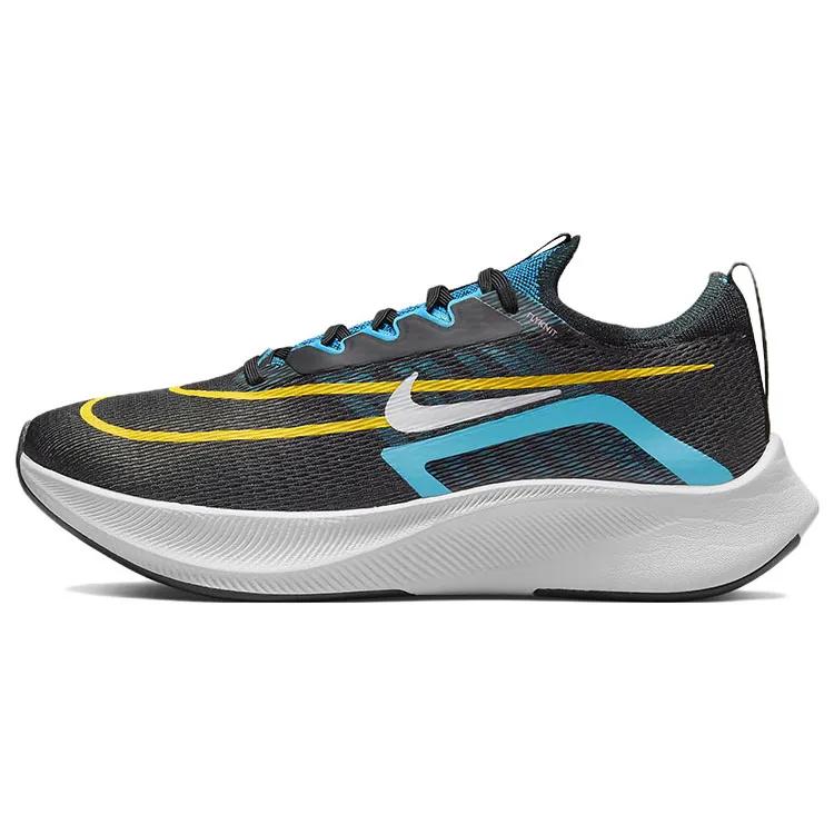 Nike Zoom Fly 4 'Black Chlorine Blue' (Unisex) Black / White / Chlorine Blue Running Shoes CT2392 003