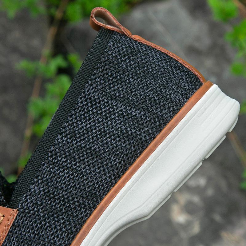 2024 Мужские повседневные туфли-лоферы без застежек, деловые легкие туфли, европейский размер 45