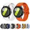 Ремешок для Samsung Galaxy Watch FE 4 5 6 40 мм 42 мм 46 мм Белый официальный волнистый ремешок подходит унисекс для Galaxy Watch 7 40 мм 44 мм