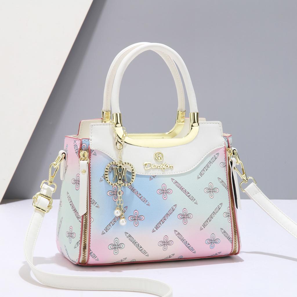 Сумка Женская 2025 Новая Модная Универсальная Женская Сумка Простая Большая Вместимость На Плечо Кроссбоди Сумка