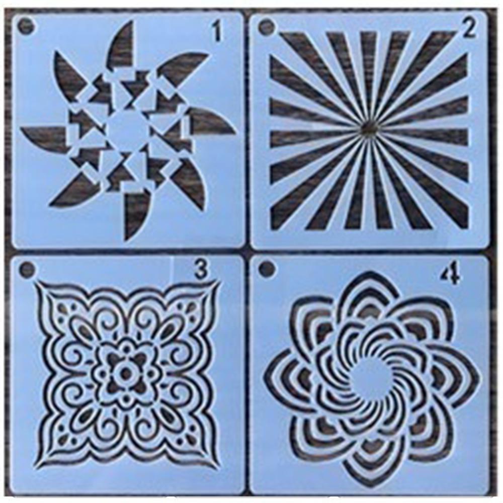 36 шт трафареты мандалы DIY украшения дома рисунок лазерная резка шаблон 1 упаковка настенный трафарет живопись для деревянной плитки ткань YSL