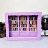 Creative Anti-Anxiety Bookshelf Miniature Book Match Boxes Gift Shake Away Your Anxiety Doll House Decoration Gifts