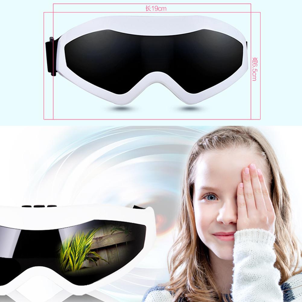 Portable Rechargeable Eye Therapy Massager Anti Wrinkles Vibrating Electric Eyes Massager Headache Relief Eye Relaxing Therapy Massager 9-speed Mode