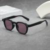New Leisure Luxury Thick Framed Sunglasses Classic Square Small Frame Uv Resistant Street Photography Uv400 Shades Glasses