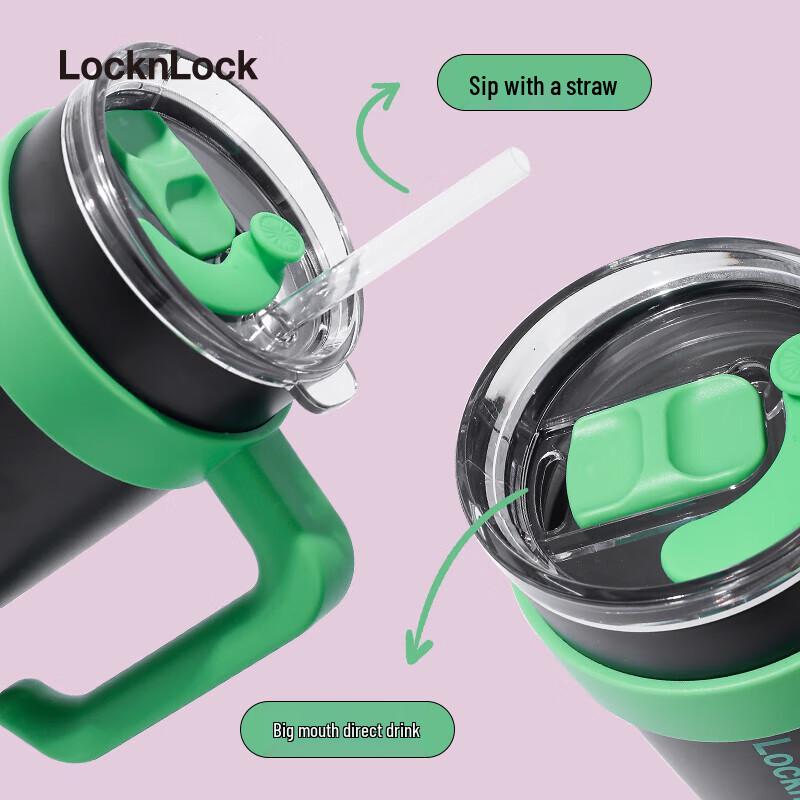 LOCK&LOCK LHC4353 Large Capacity Insulated Stainless Steel Tumbler