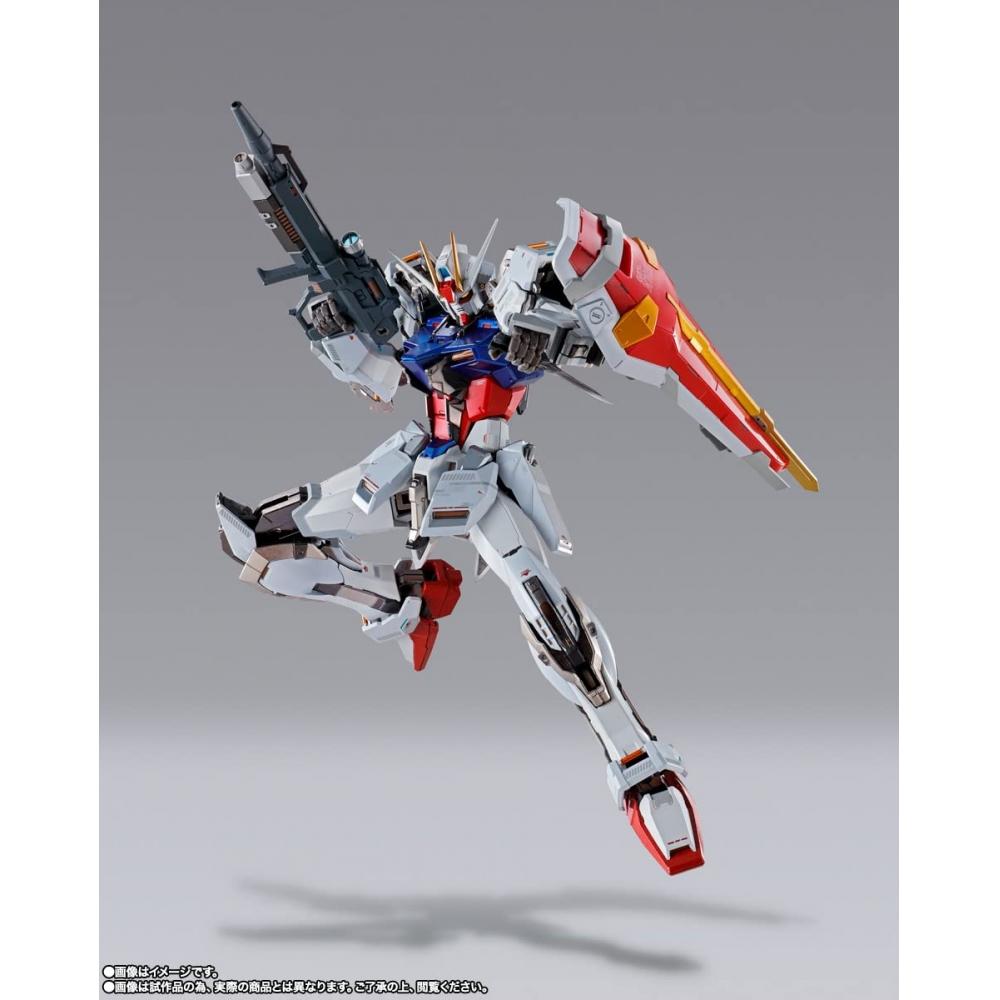 METAL BUILD "Mobile Suit Gundam SEED" Strike Gundam -Heliopolis Rollout Ver. - приблизительно. 180 мм ABS и ПВХ, литая окрашенная подвижная фигурка