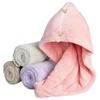 Quick Drying Hair Towel Women's Bathroom Accessories Care Hat Strap Buckle Sauna Towel