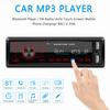 Single 1 Din Car Stereo Mp3 Player In Dash Bluetooth Aux-In Radio Head Unit Touch Buttons