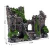 Simulate Retro Castle Pet Hiding Resin Decoration for Aquarium Fish Bowl Landscaping