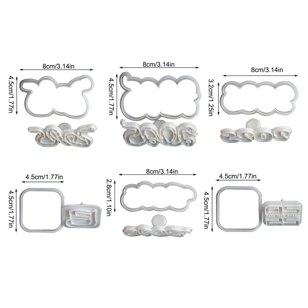 Plastic Snake Cookie Molds Biscuit Molds Baking Accessories for New Year Baking Project Plastic Kitchen Bakewares