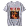 Унисекс футболка с графическим принтом The Weeknd After Hours Til Dawn 2026 Europe Tour с списком городов Playboi Carti для женщин и мужчин