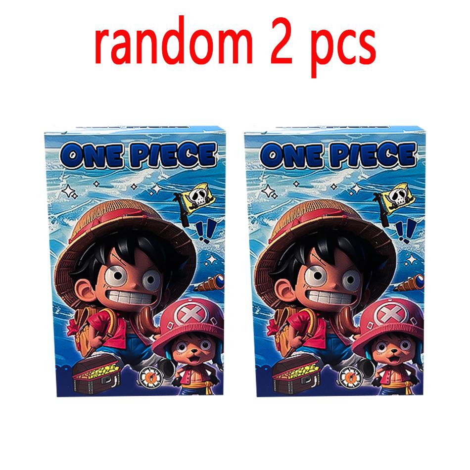 Аниме One Piece-серия Пиратский корабль Слепая коробка Мешок-сюрприз Игрушки Кукла Милая Аниме Фигурка Настольные украшения Коллекция