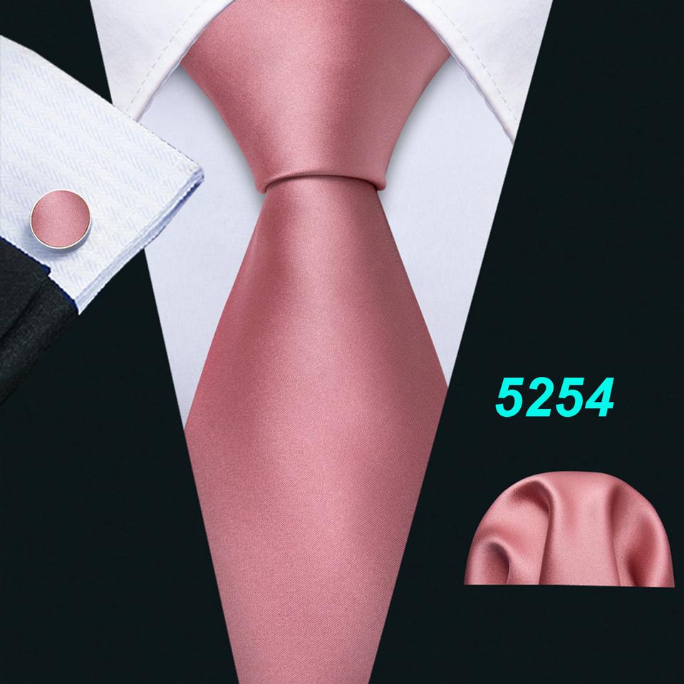 Мужские крутые галстуки 10 стилей коралловый розовый красный галстук карманные квадратные запонки набор свадебные свидания вечерние