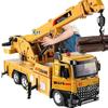 Кран большой игрушечный мальчик кран детский симулятор сплава автомобиль подарок инженерная модель транспортного средства украшения