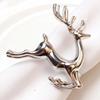 1 шт.-Ресторан Свадебная Вечеринка Обеденный Стол Де Рождественский Лось Олень Кольца для Салфеток Золотой Сплав Пряжка для Салфетки Держатель для Колец для Салфеток Отель