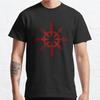 Плюс размер S-3XL Chaos Blood Printed T-shirt Мужские топы Модная одежда Футболки