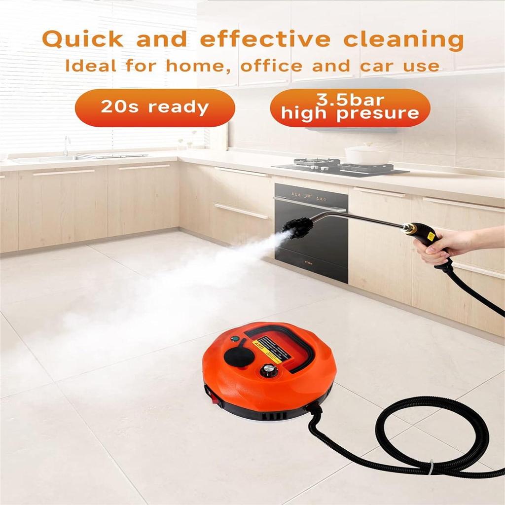 Пароочиститель высокого давления, высокотемпературный пароочиститель для очистки, ручной пароочиститель мощностью 2800 Вт для домашнего использования