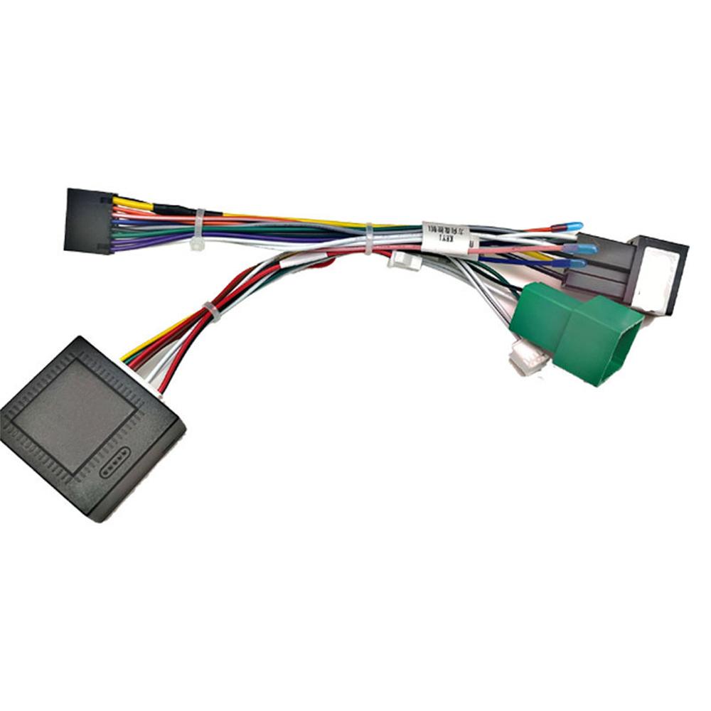 Car 16Pin Android o Wiring Harness W/Canbus Box For Chevrolet Volrando 18-20