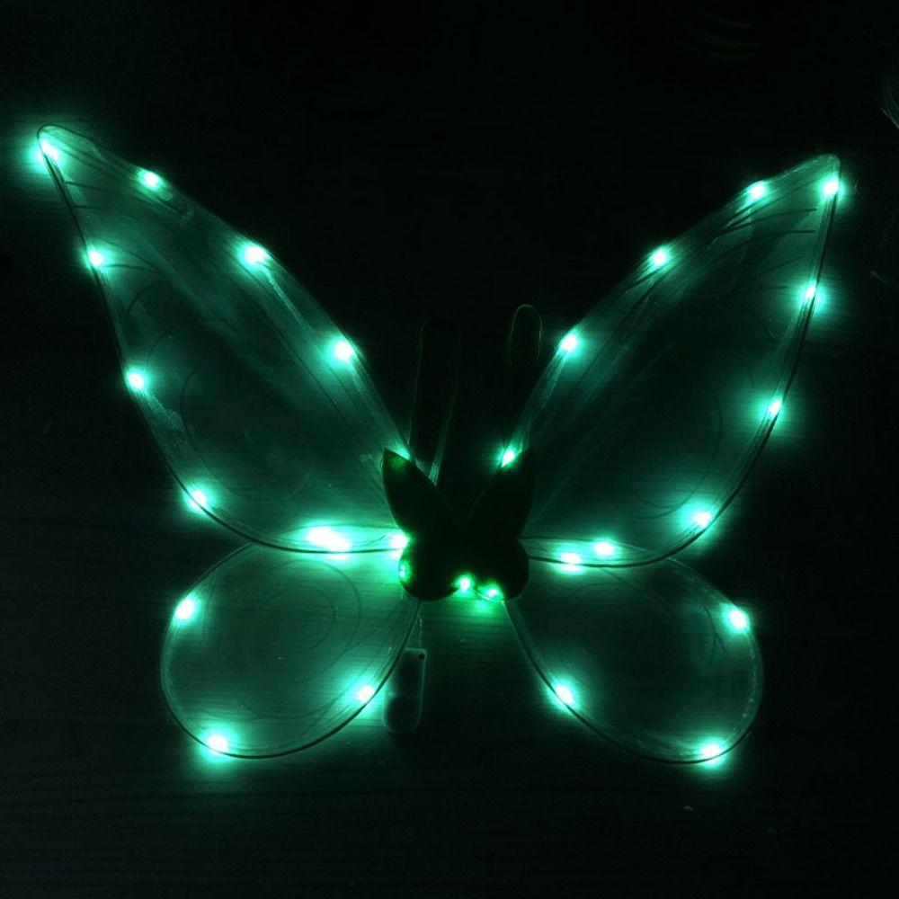 Косплей Костюм Светящиеся Крылья Органза Цветок Принцесса Ангельские Крылья