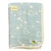 Детское одеяло для сна из хлопка для новорожденных, полностью моющееся, пеленка, сумка, пелена, 6-слойная марля, Микава, детское,