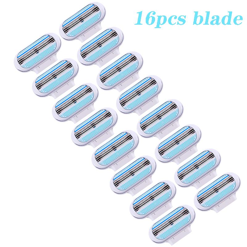 24 шт. Бритвенные лезвия Crazy Feng 1 шт. Для женщин 3 лезвия для бритья уход за кожей аксессуары для удаления волос на теле