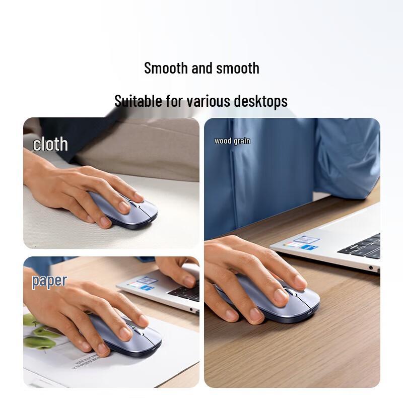 UGREEN Slim Dual-Mode Silent Rechargeable Wireless Mouse